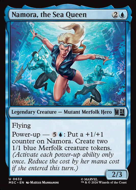 MTG Card Title: Namora, the Sea Queen MSC/632