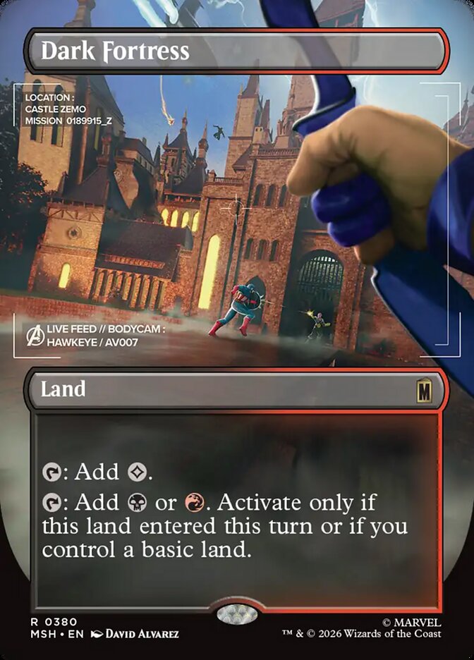 MTG Card Title: Dark Fortress MSH/380