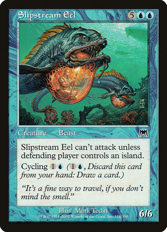 MTG Card Title: Slipstream Eel ONS/114