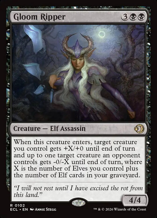 MTG Card Title: Gloom Ripper ECL/102
