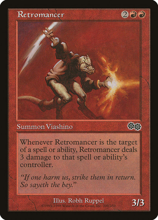 MTG Card Title: Retromancer USG/209
