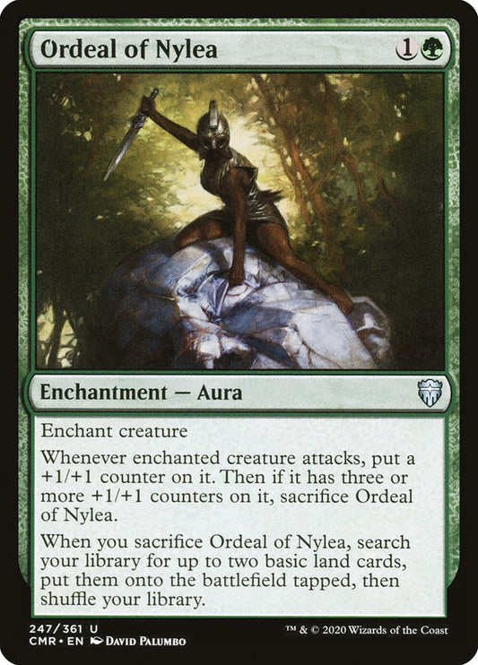 MTG Card Title: Ordeal of Nylea CMR/247