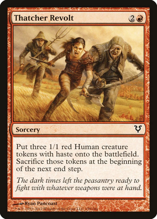 MTG Card Title: Thatcher Revolt AVR/158