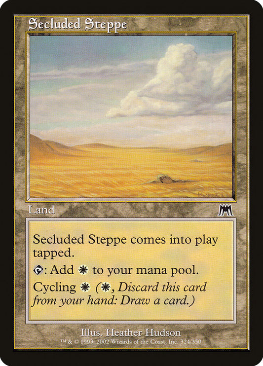 MTG Card Title: Secluded Steppe ONS/324