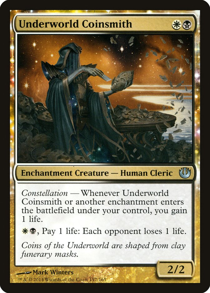 MTG Card Title: Underworld Coinsmith JOU/157