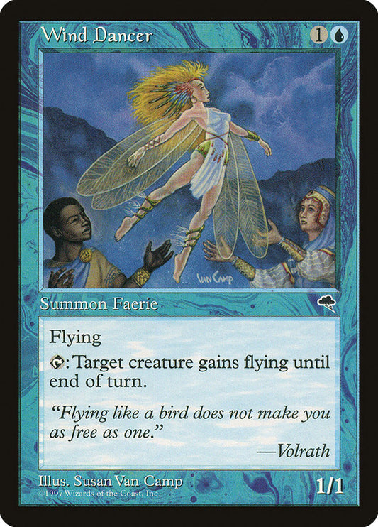 MTG Card Title: Wind Dancer TMP/104