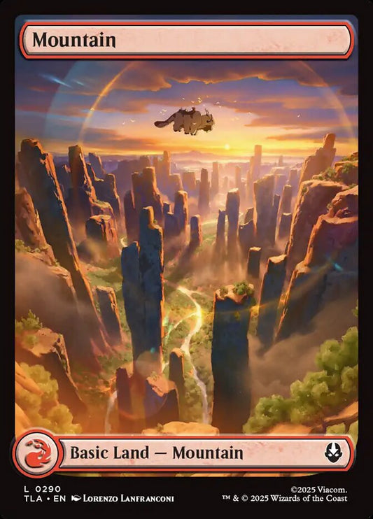 MTG Card Title: Mountain TLA/290