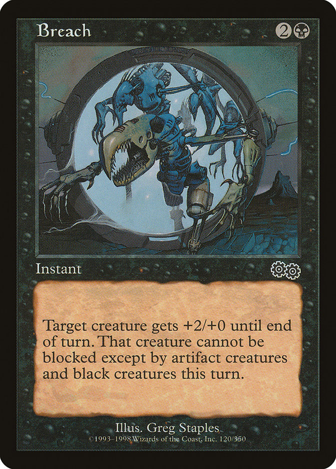 MTG Card Title: Breach USG/120