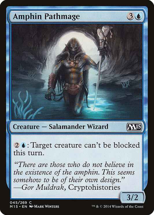 MTG Card Title: Amphin Pathmage M15/45
