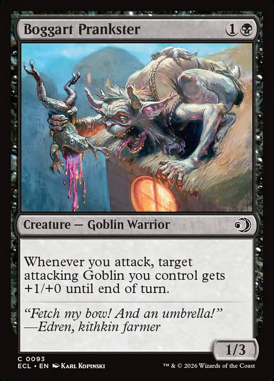MTG Card Title: Boggart Prankster ECL/93