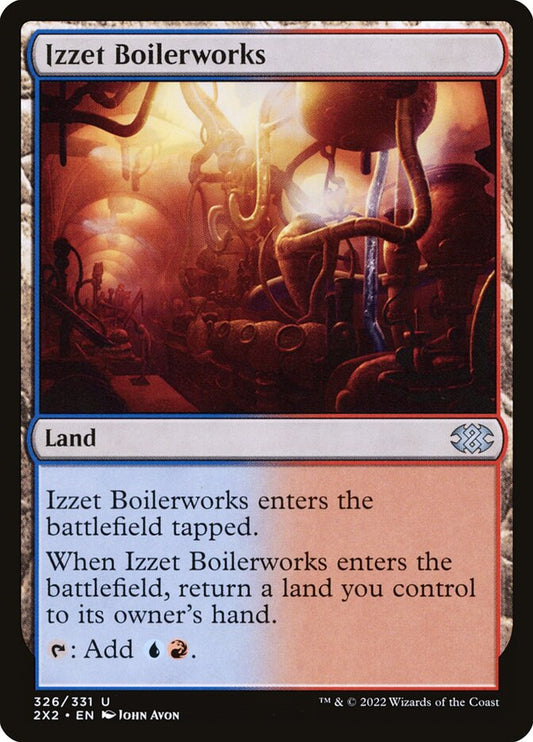 MTG Card Title: Izzet Boilerworks 2X2/326
