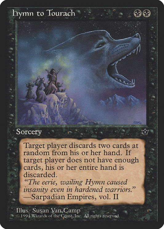 MTG Card Title: Hymn to Tourach FEM/38a