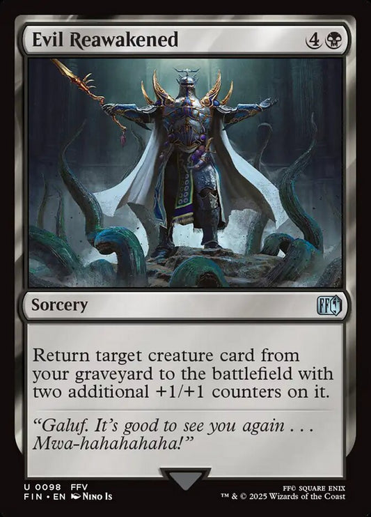 MTG Card Title: Evil Reawakened FIN/98