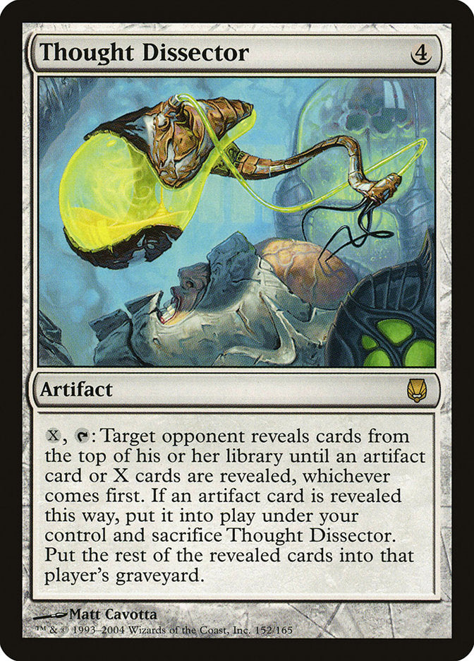 MTG Card Title: Thought Dissector DST/152