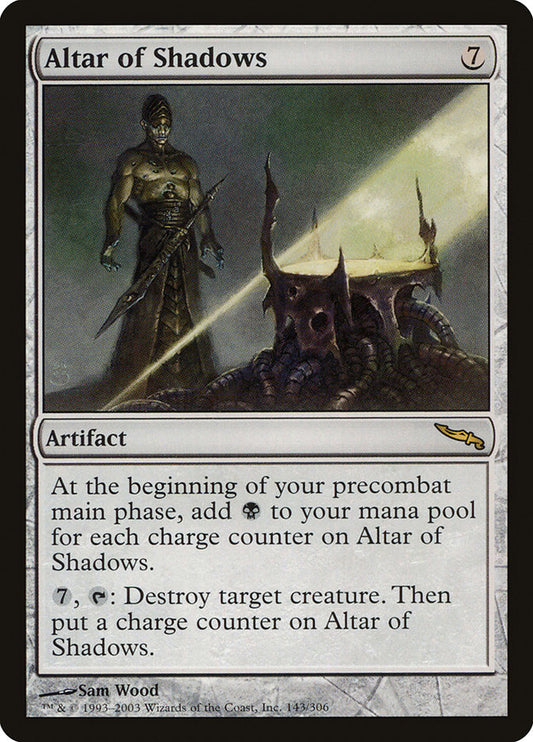 MTG Card Title: Altar of Shadows MRD/143