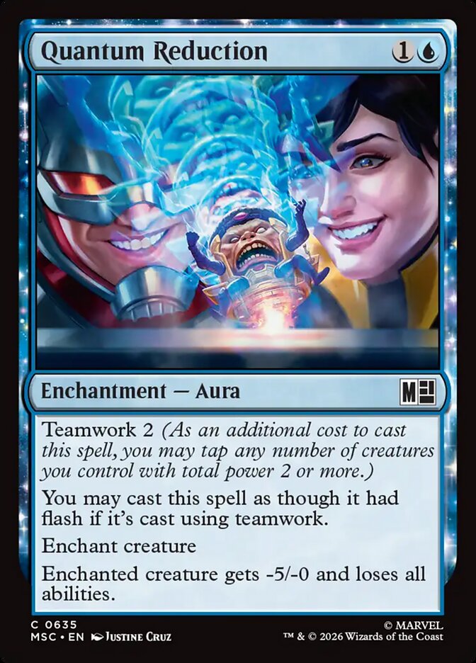 MTG Card Title: Quantum Reduction MSC/635