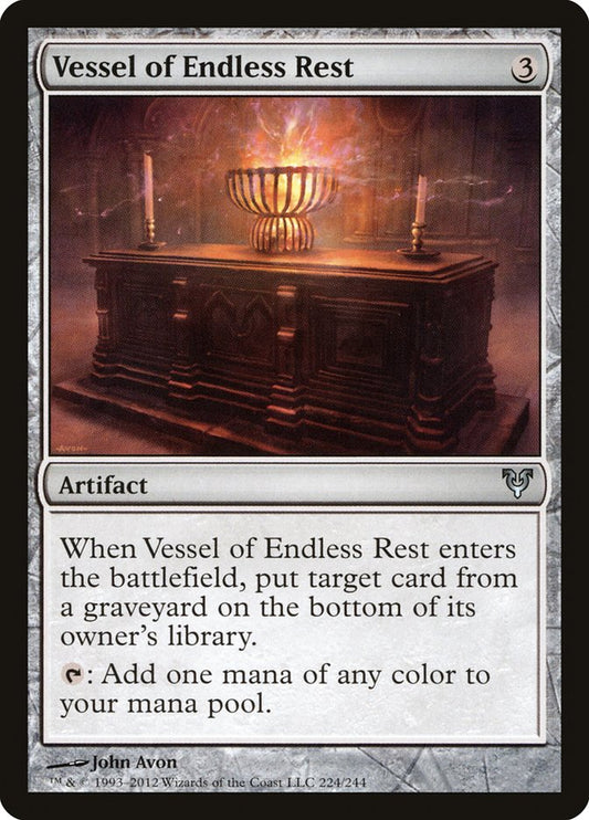 MTG Card Title: Vessel of Endless Rest AVR/224
