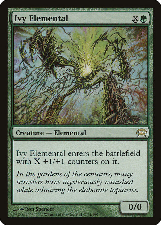 MTG Card Title: Ivy Elemental HOP/74
