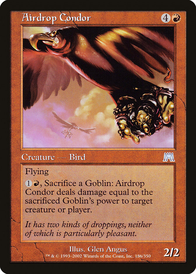 MTG Card Title: Airdrop Condor ONS/186