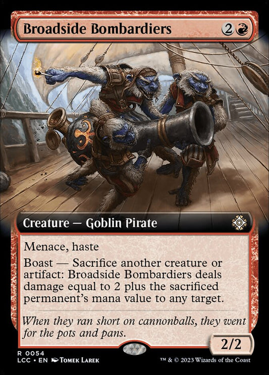 MTG Card Title: Broadside Bombardiers LCC/54
