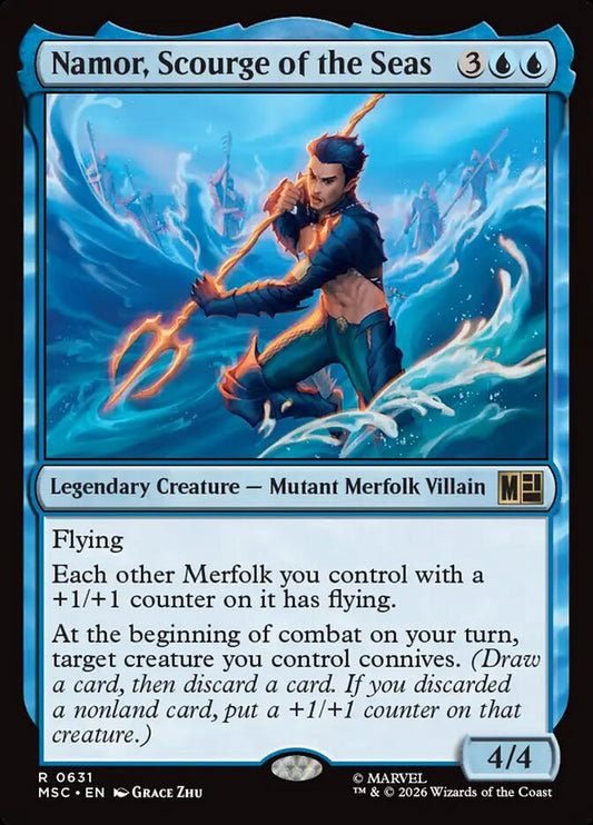 MTG Card Title: Namor, Scourge of the Seas MSC/631