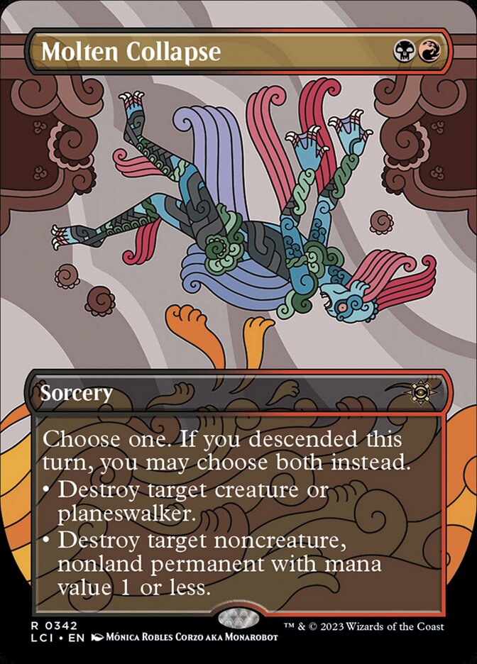 MTG Card Title: Molten Collapse LCI/342