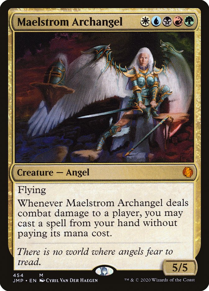 MTG Card Title: Maelstrom Archangel JMP/454