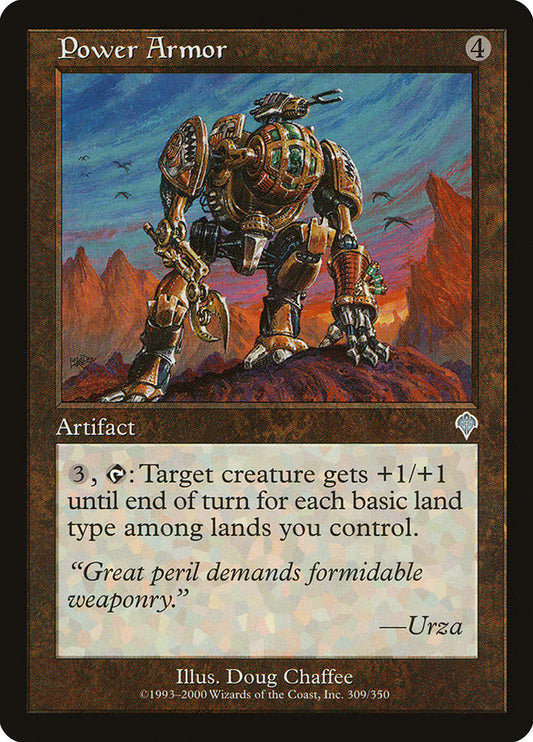 MTG Card Title: Power Armor INV/309