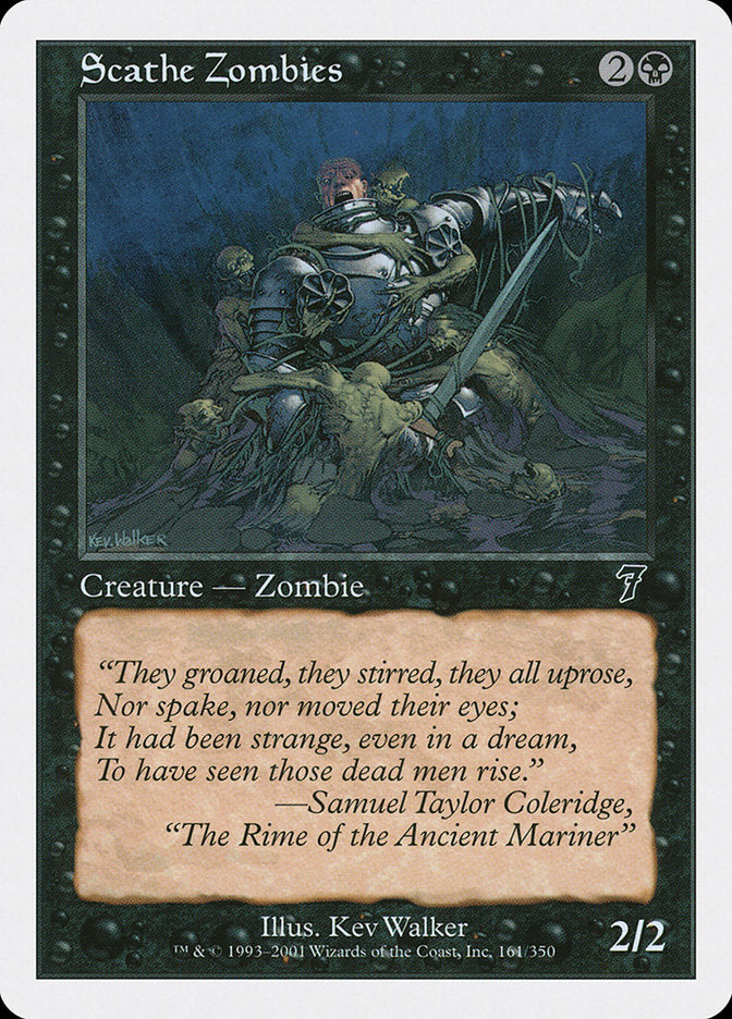MTG Card Title: Scathe Zombies 7ED/161
