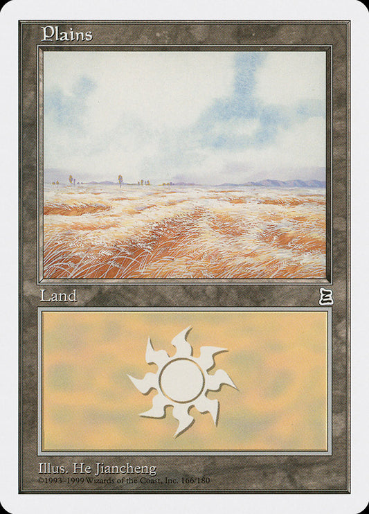 MTG Card Title: Plains PTK/166