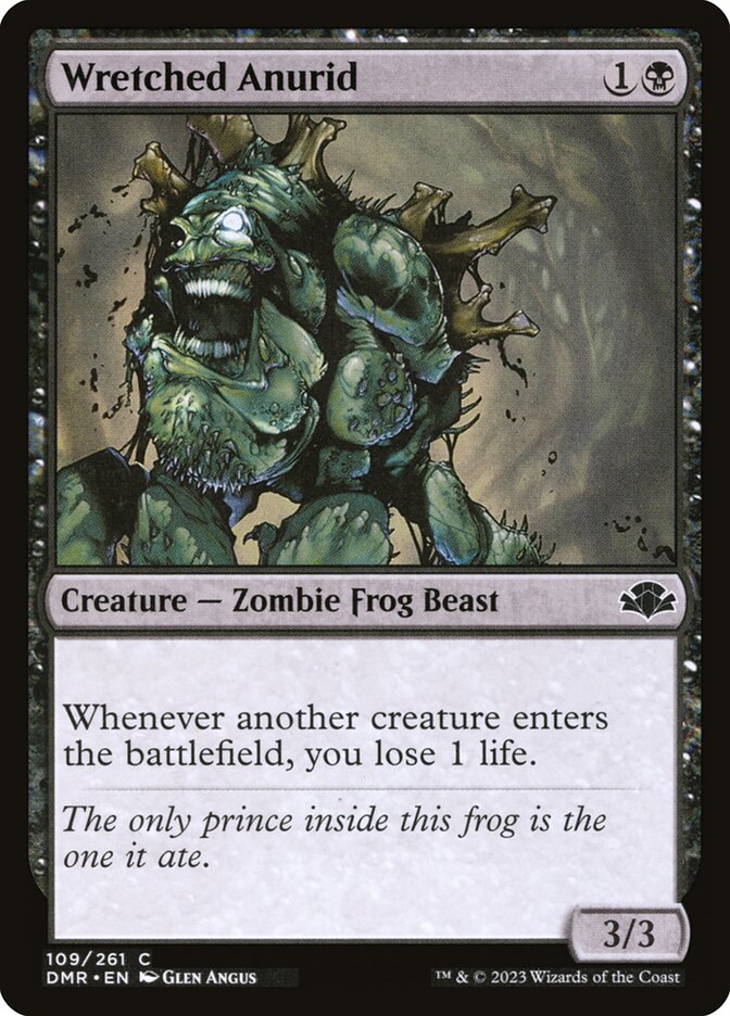 MTG Card Title: Wretched Anurid DMR/109