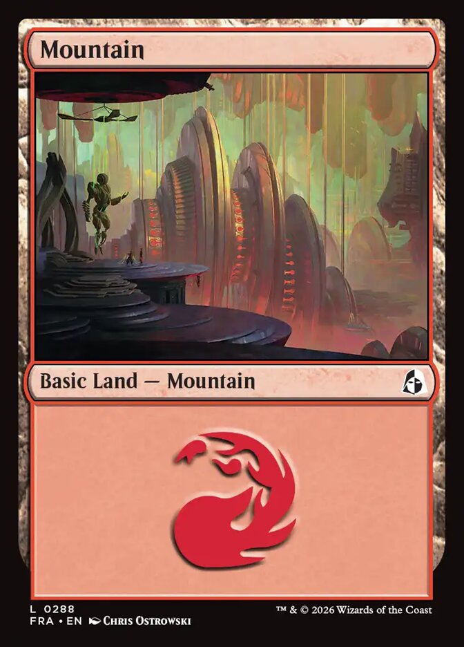 MTG Card Title: Mountain FRA/288