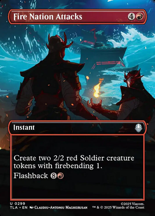 MTG Card Title: Fire Nation Attacks TLA/299