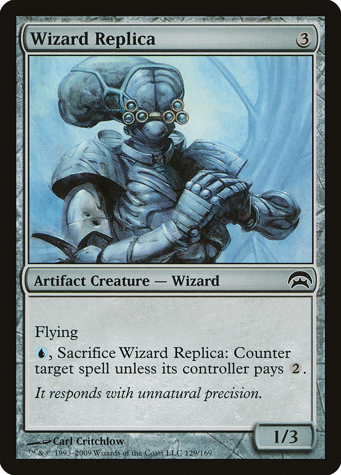 MTG Card Title: Wizard Replica HOP/129