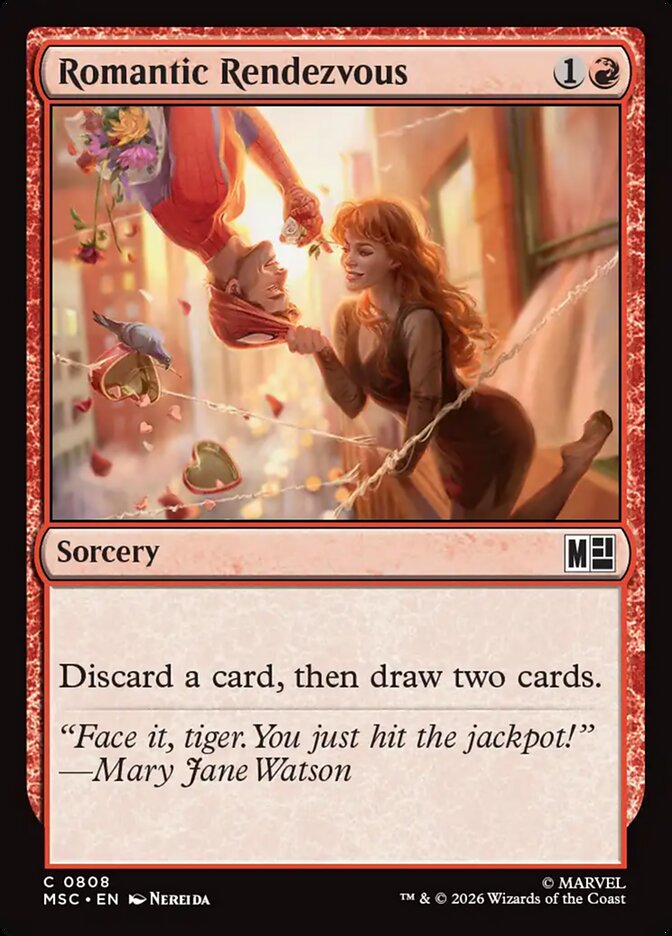 MTG Card Title: Romantic Rendezvous MSC/808