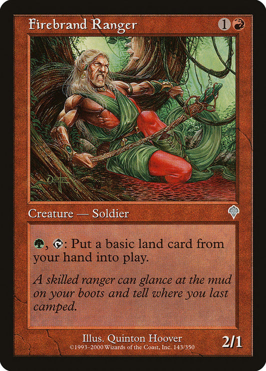 MTG Card Title: Firebrand Ranger INV/143