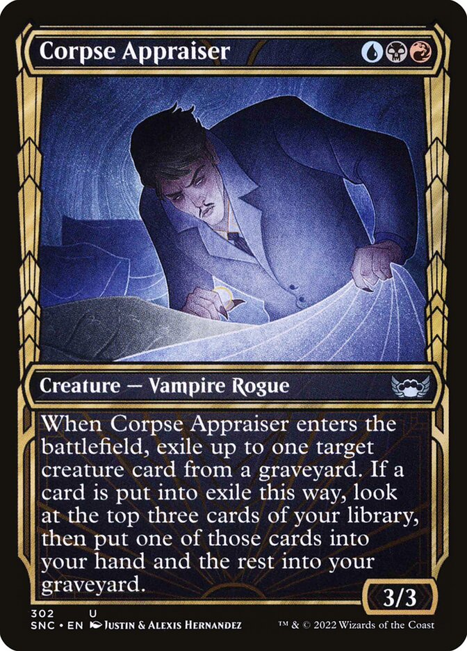 MTG Card Title: Corpse Appraiser SNC/302