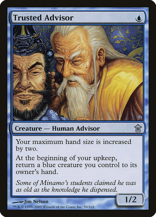 MTG Card Title: Trusted Advisor SOK/59