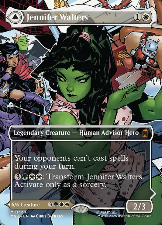MTG Card Title: Jennifer Walters // The Sensational She-Hulk MSH/328