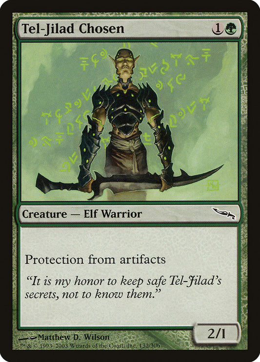 MTG Card Title: Tel-Jilad Chosen MRD/132