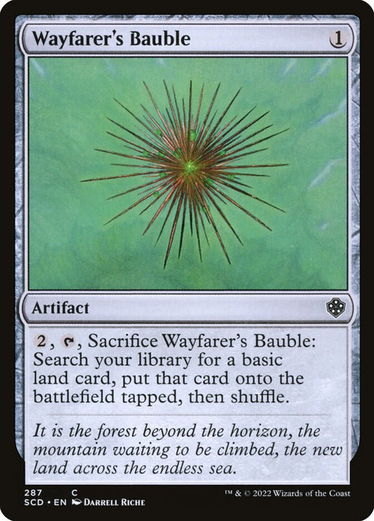 MTG Card Title: Wayfarer's Bauble SCD/287