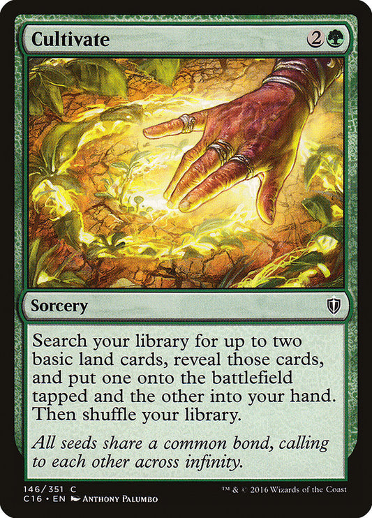 MTG Card Title: Cultivate C16/146