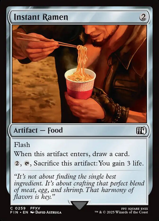 MTG Card Title: Instant Ramen FIN/259