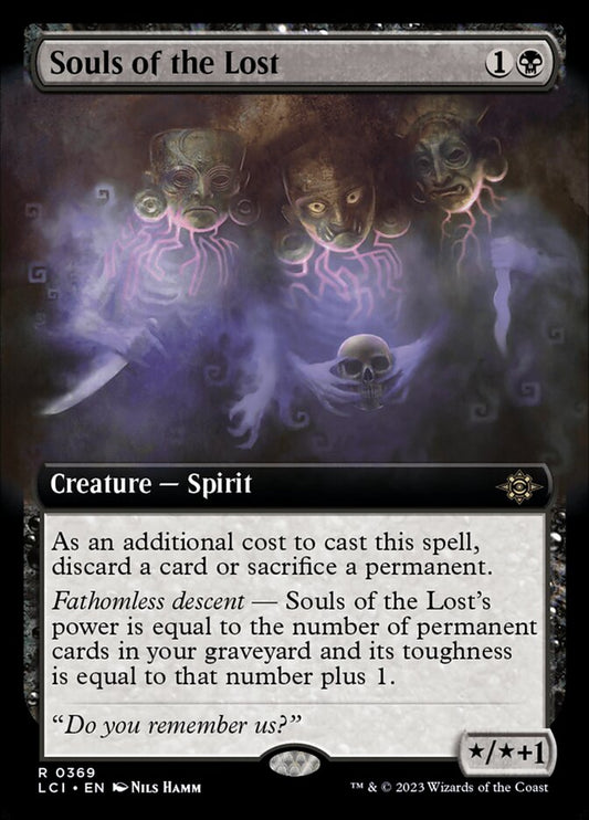 MTG Card Title: Souls of the Lost LCI/369