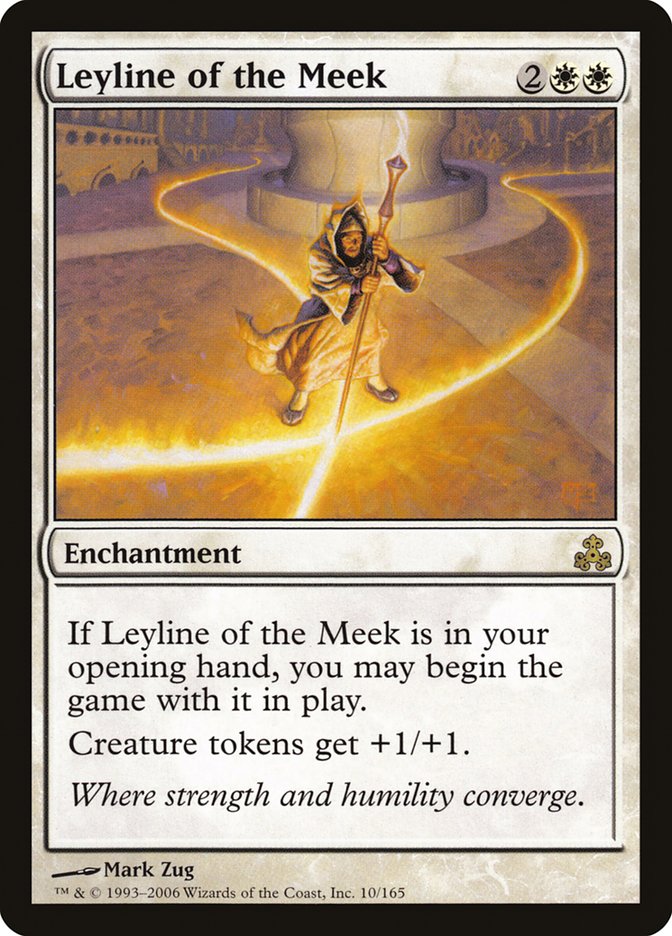 MTG Card Title: Leyline of the Meek GPT/10