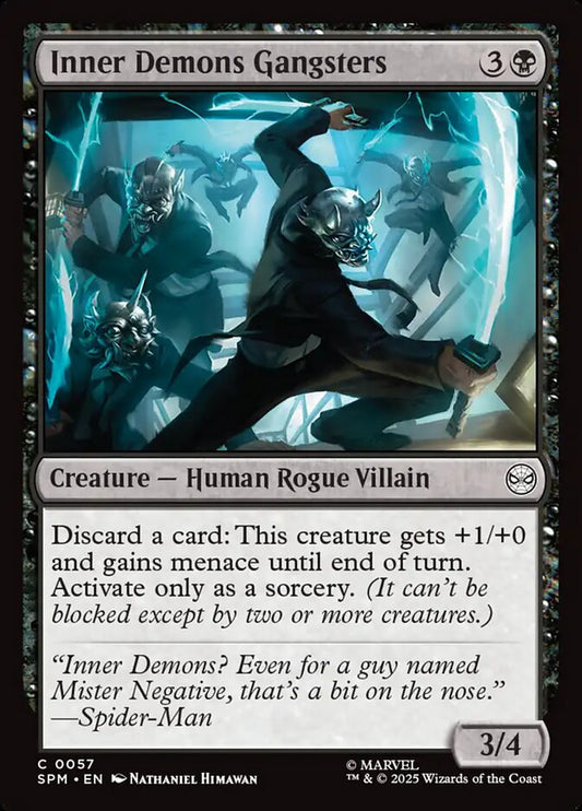 MTG Card Title: Inner Demons Gangsters SPM/57