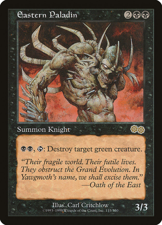 MTG Card Title: Eastern Paladin USG/133
