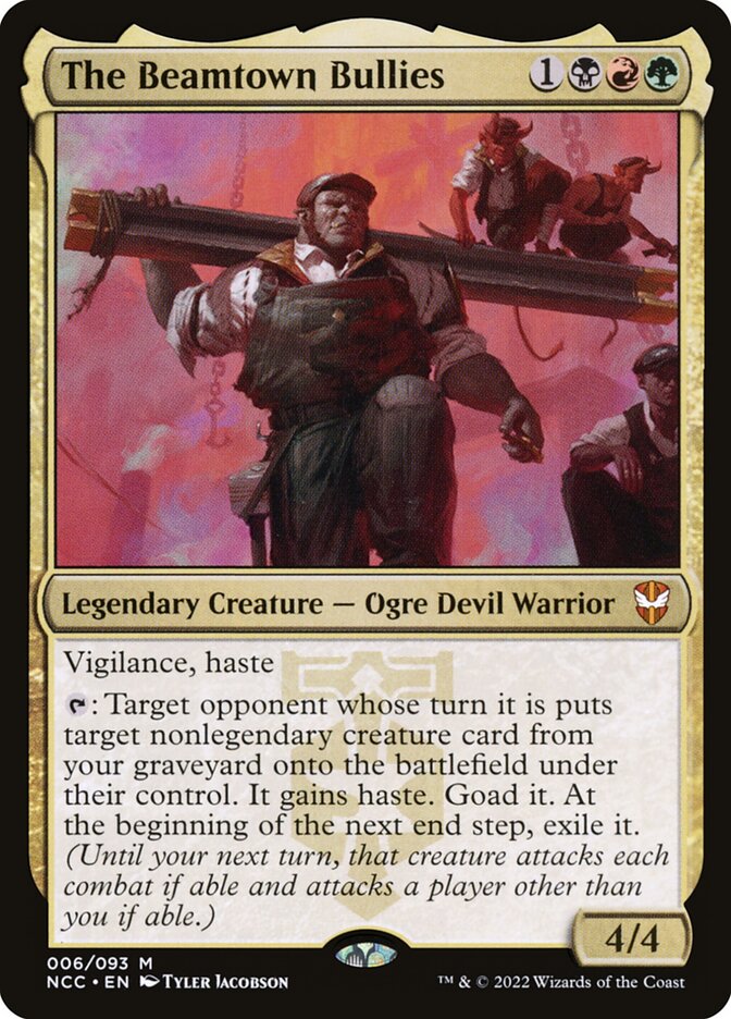 MTG Card Title: The Beamtown Bullies NCC/6