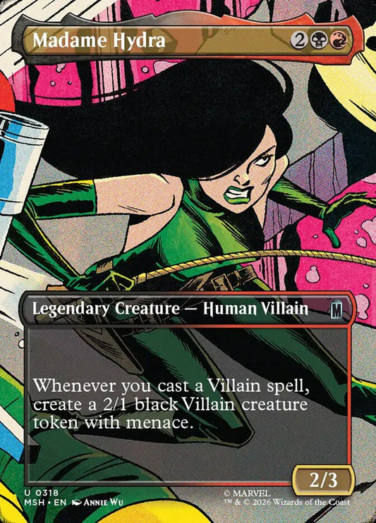 MTG Card Title: Madame Hydra MSH/318