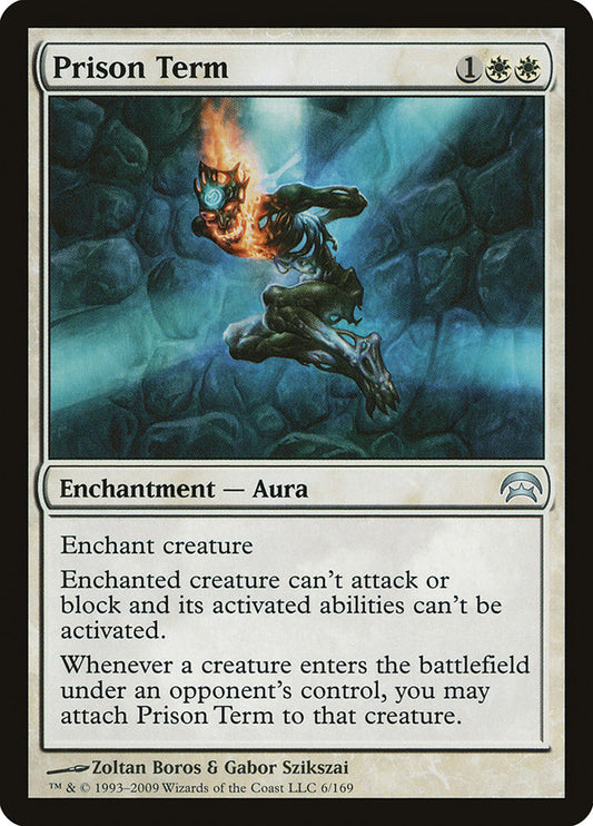 MTG Card Title: Prison Term HOP/6